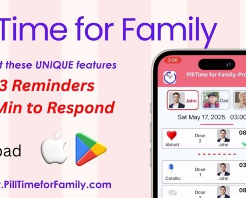 The Best Pill Reminder App for Families: Pill Time for Family